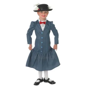 Mary Poppins Deluxe Costume Size 7 8