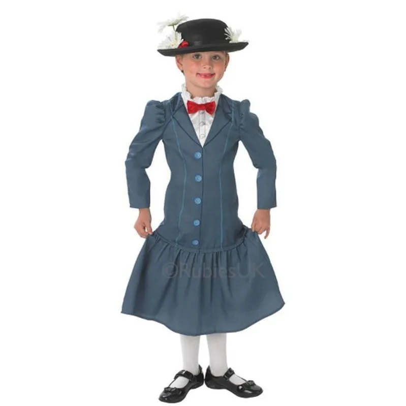 Mary Poppins Deluxe Costume Size 7 8
