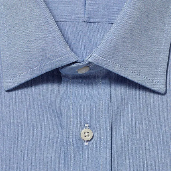 Medium Spread Pinpoint Blue - Big/Tall