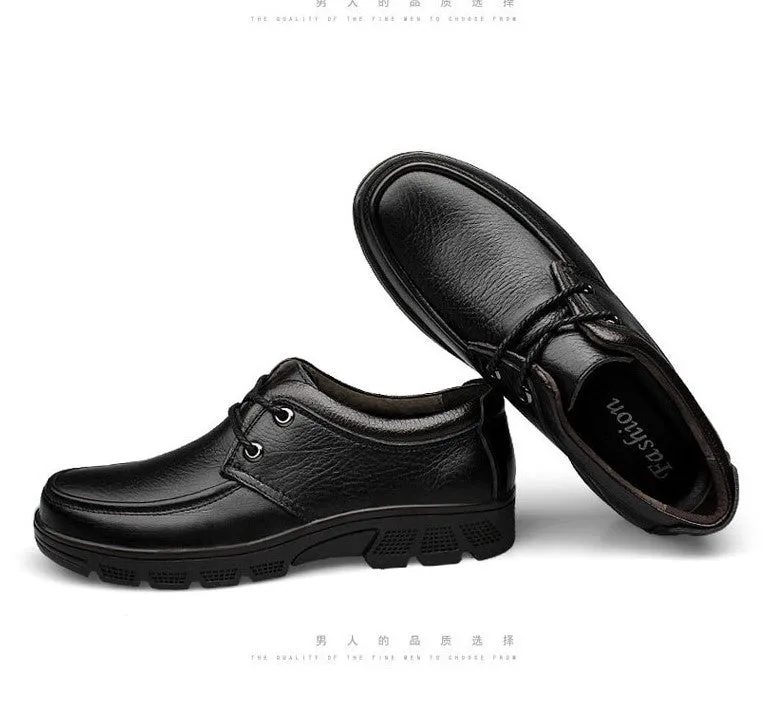Men's Small Feet Lace Up Lined Dress Shoes MS17