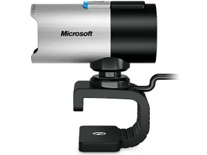 Microsoft Life Cam Studio Camara 5 Mp, 1920x1080 Pixeles, Usb 2.0, Negro/Plata