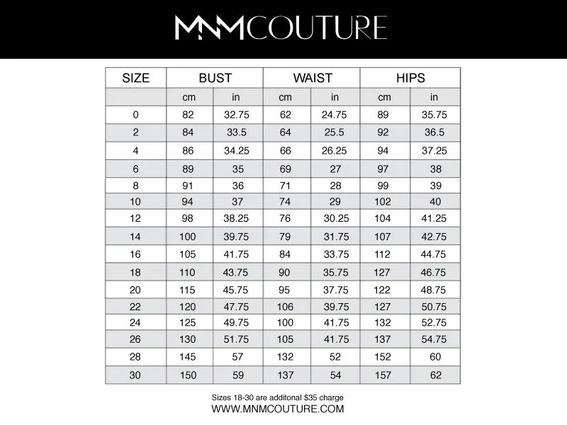 MNM COUTURE K3644
