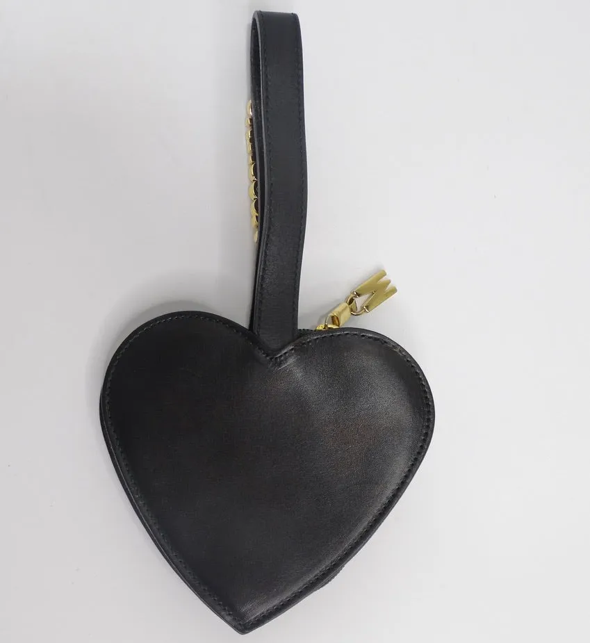 Moschino Heart Wristlet