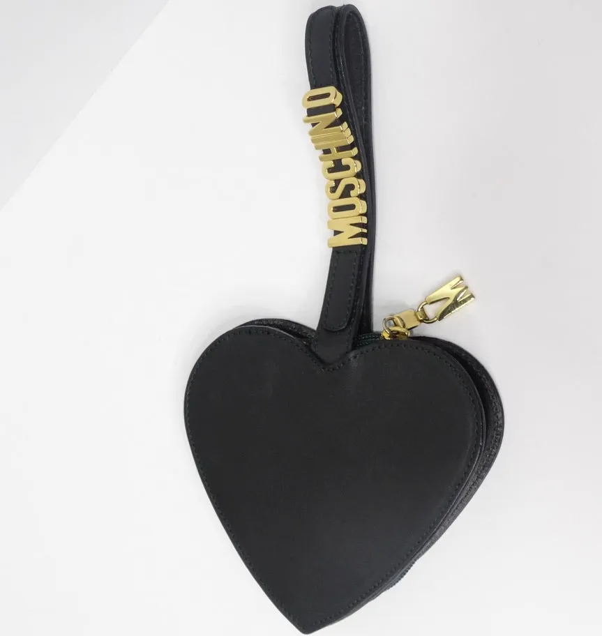 Moschino Heart Wristlet
