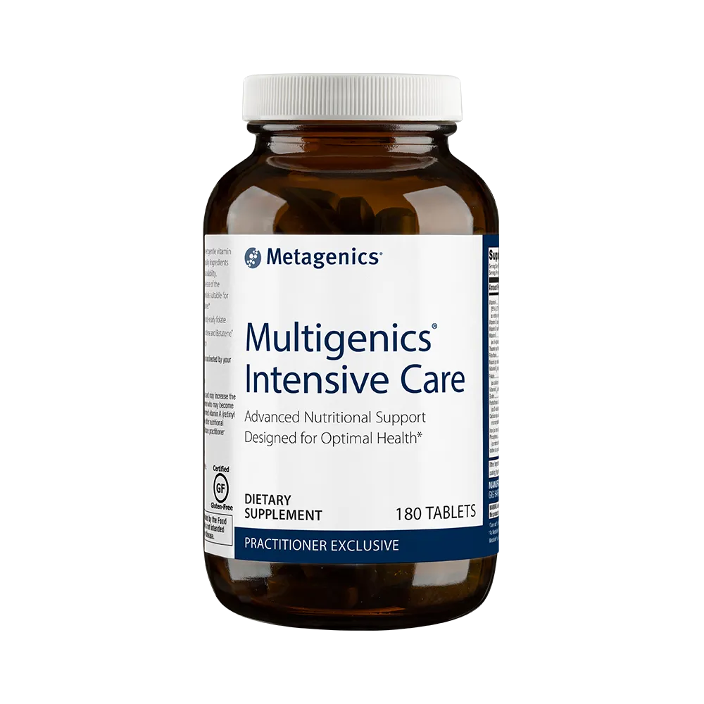 Multigenics® Intensive Care <br>Advanced Nutritional Support Designed for Optimal Health*
