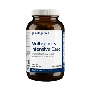 Multigenics® Intensive Care <br>Advanced Nutritional Support Designed for Optimal Health*