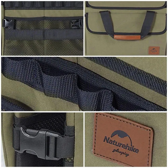 Naturehike - Oxford Cloth Folding Storage Box 30L - Khaki