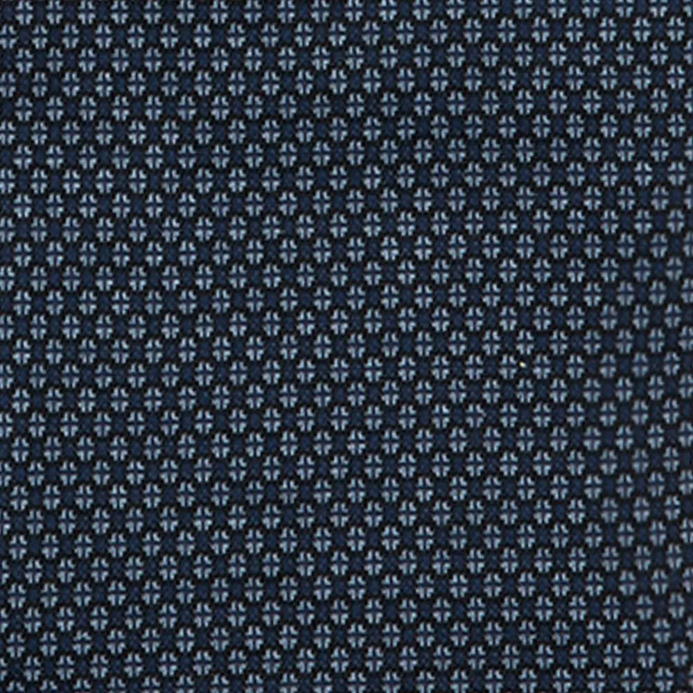 Non-Iron Knit Dobby - Navy