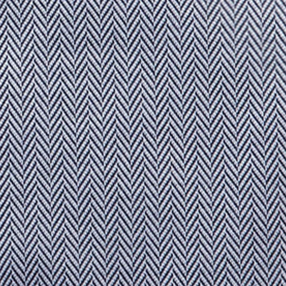 Non-Iron Knit Herringbone - Navy
