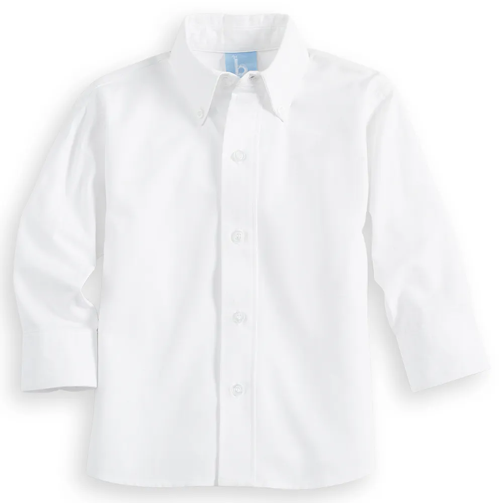Oxford Buttondown Shirt -- White