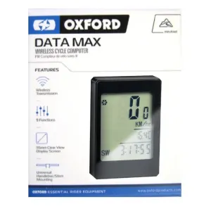 Oxford DataMax  Wireless Cycle Computer