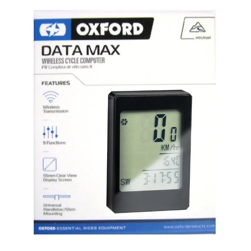 Oxford DataMax  Wireless Cycle Computer