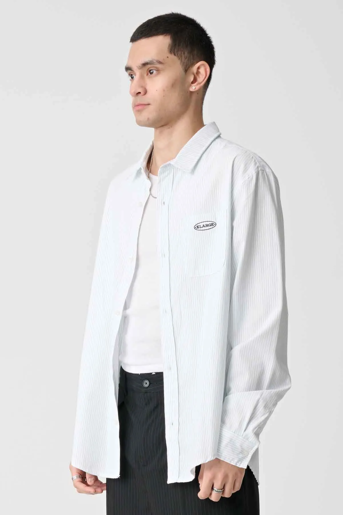 OXFORD LS SHIRT - STRIPED