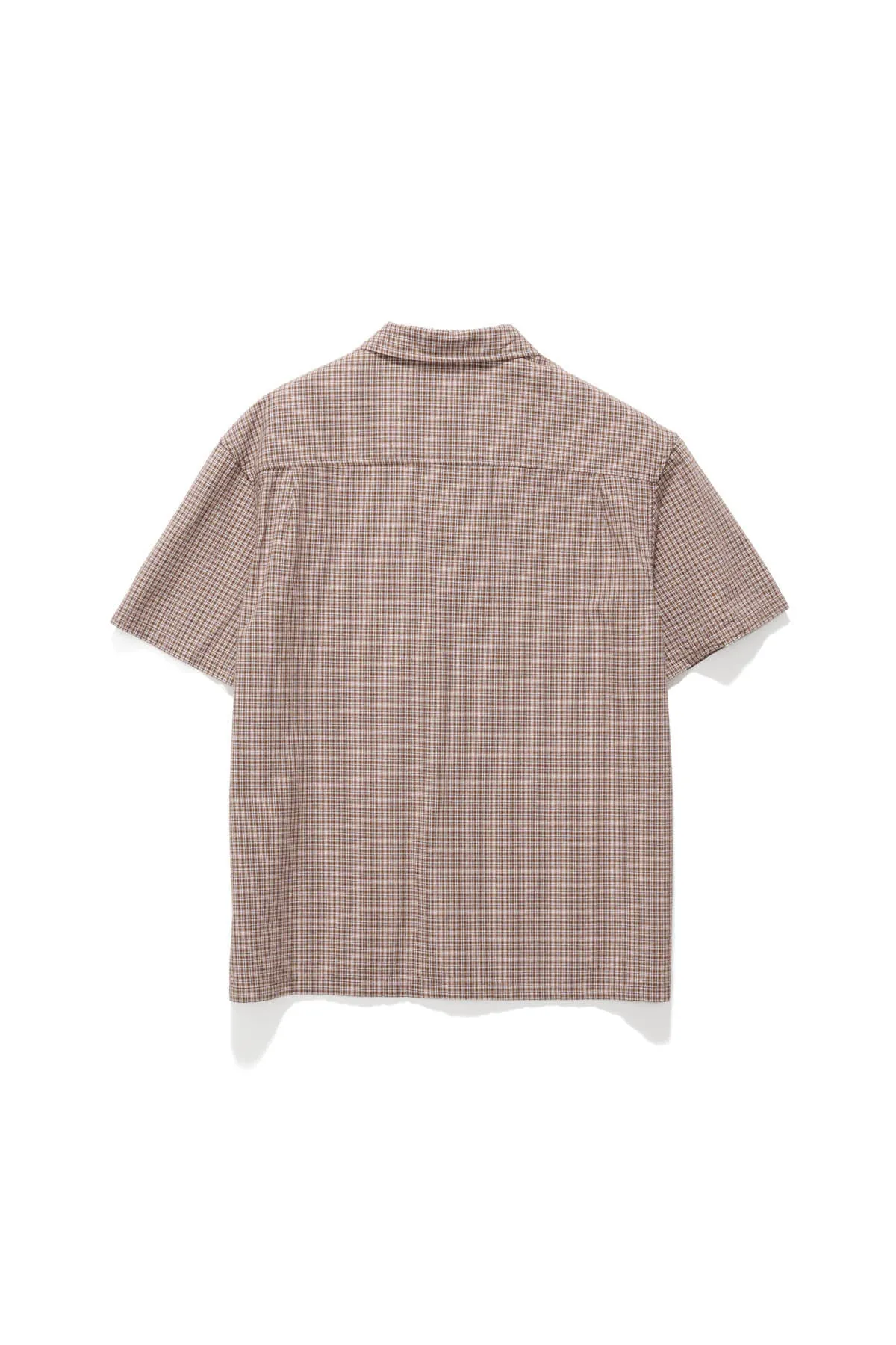 OXFORD SCRIPT SHIRT - BROWN