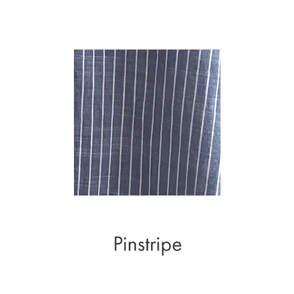 Oxford Shirt Dress in Pinstripe