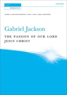 PASSION OF OUR LORD JESUS CHRIST VOCAL SCORE