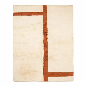 Peaceful path - luxury beni mrirt rug