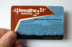Plastic Business Cards 1000 x - credit card style