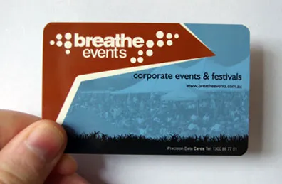 Plastic Business Cards 1000 x - credit card style