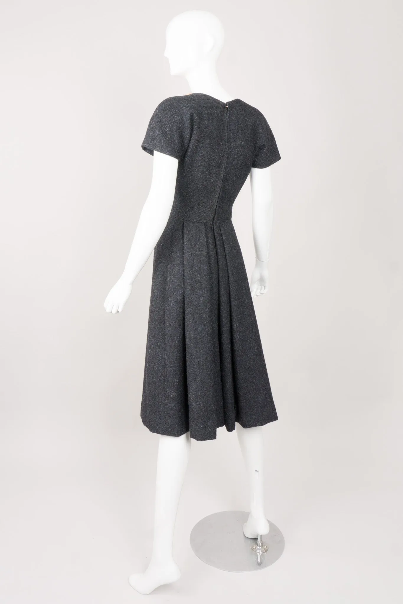 Pleated Crop Jacket & Dress Set