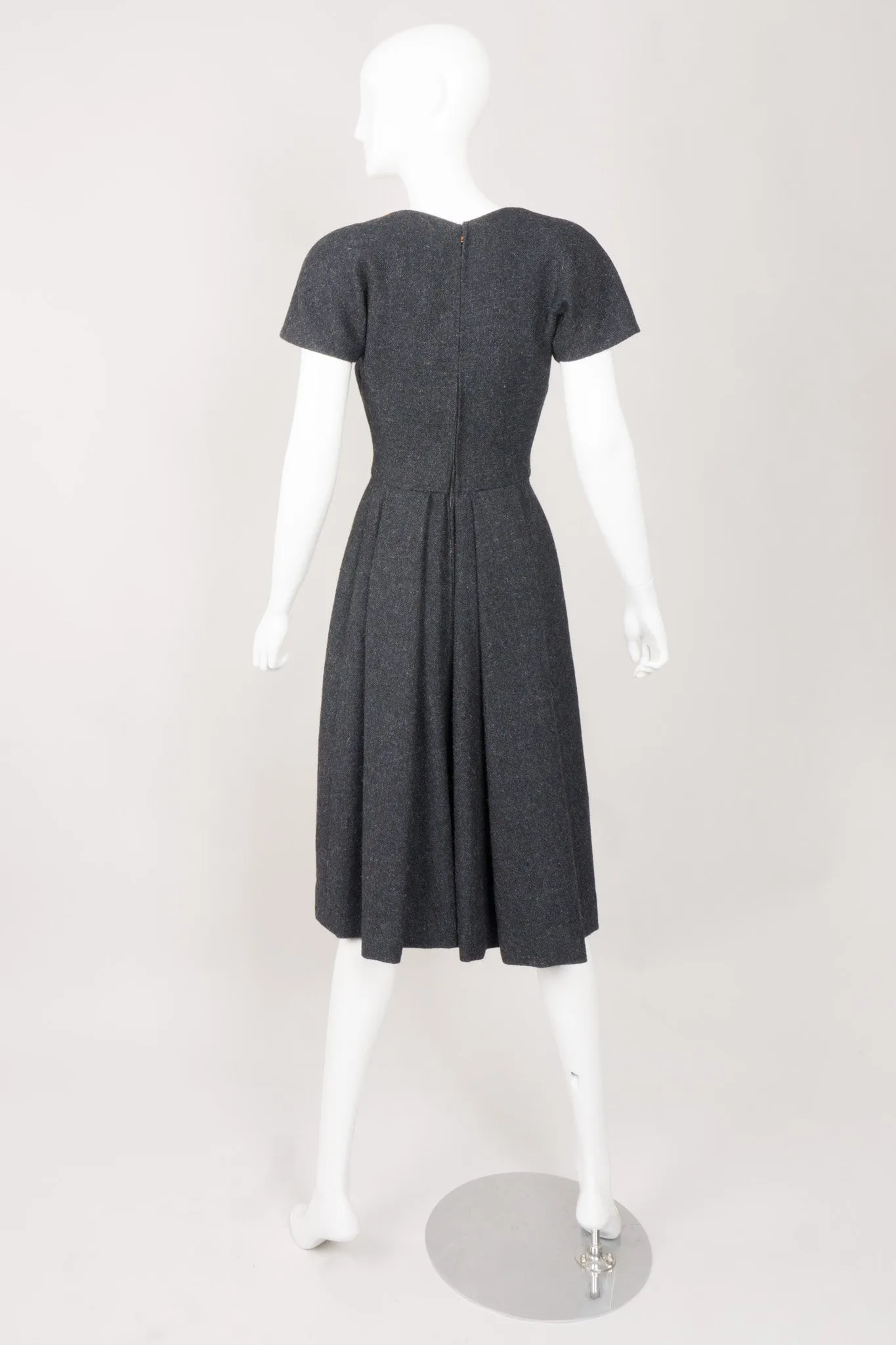 Pleated Crop Jacket & Dress Set
