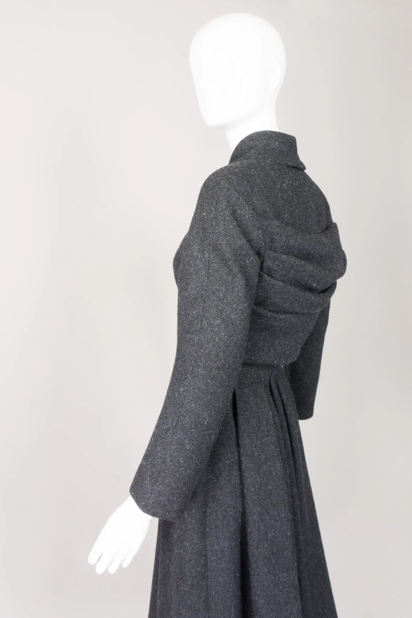 Pleated Crop Jacket & Dress Set