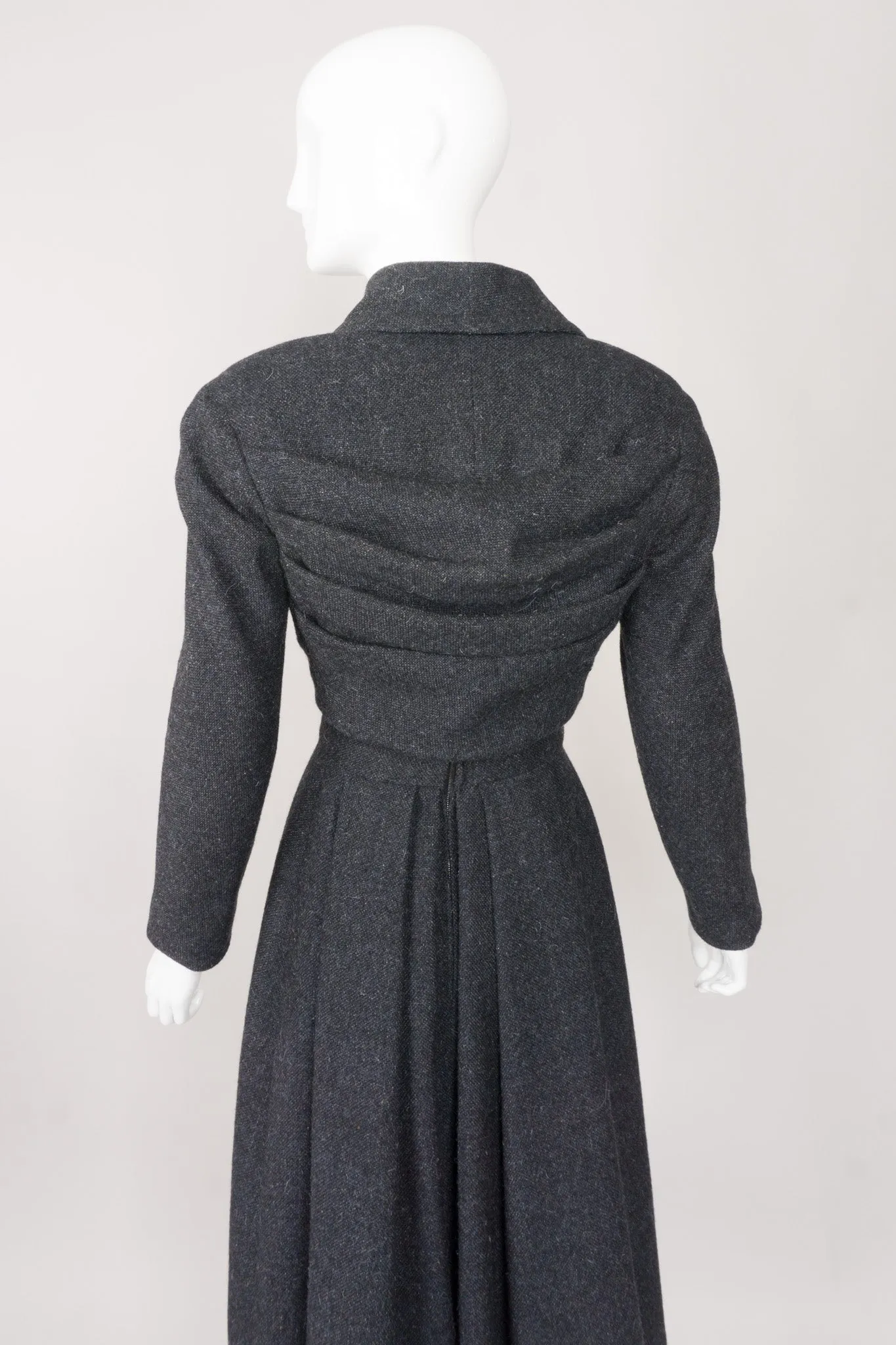 Pleated Crop Jacket & Dress Set