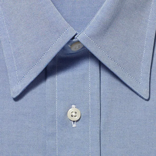 Point Collar Pinpoint Blue