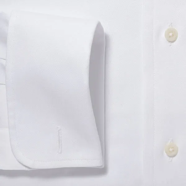 Point Collar Pinpoint French Cuff White - Big/Tall