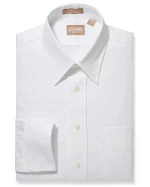 Point Collar Pinpoint French Cuff White - Big/Tall