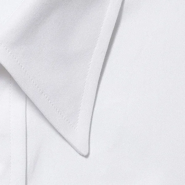 Point Collar Pinpoint White - Big/Tall