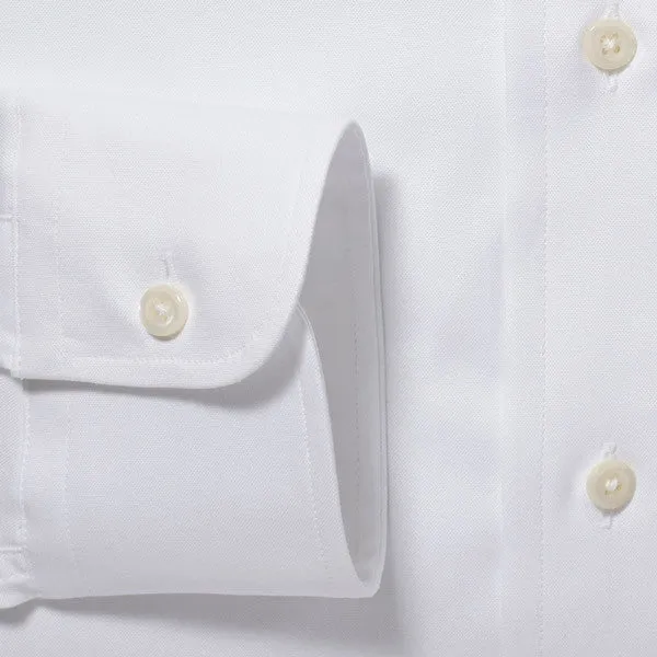 Point Collar Pinpoint White - Big/Tall