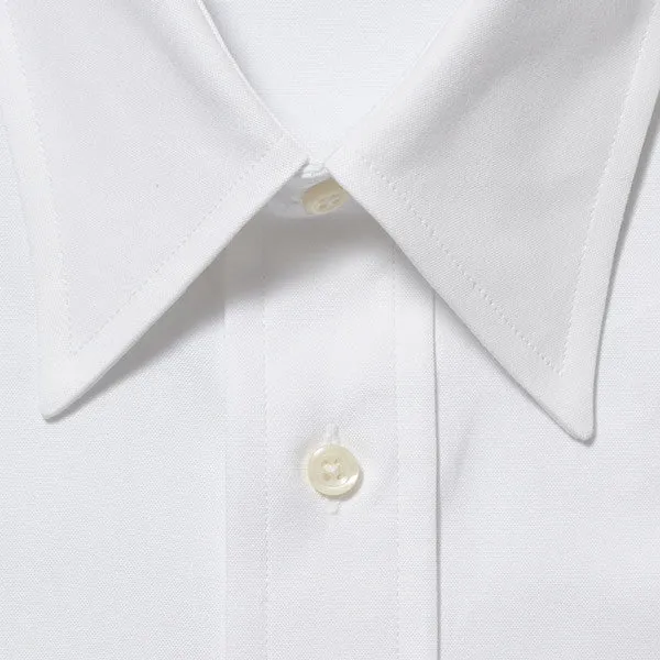 Point Collar Pinpoint White - Big/Tall