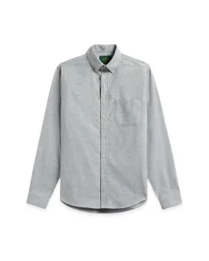 Portuguese Flannel - Brushed Oxford Shirt - Moss Green