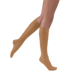 PR/1 JOBST ULTRASHEER WOMEN, KNEE HIGH, 20-30MMHG, LG, SUN BRONZE, CLOSED TOE