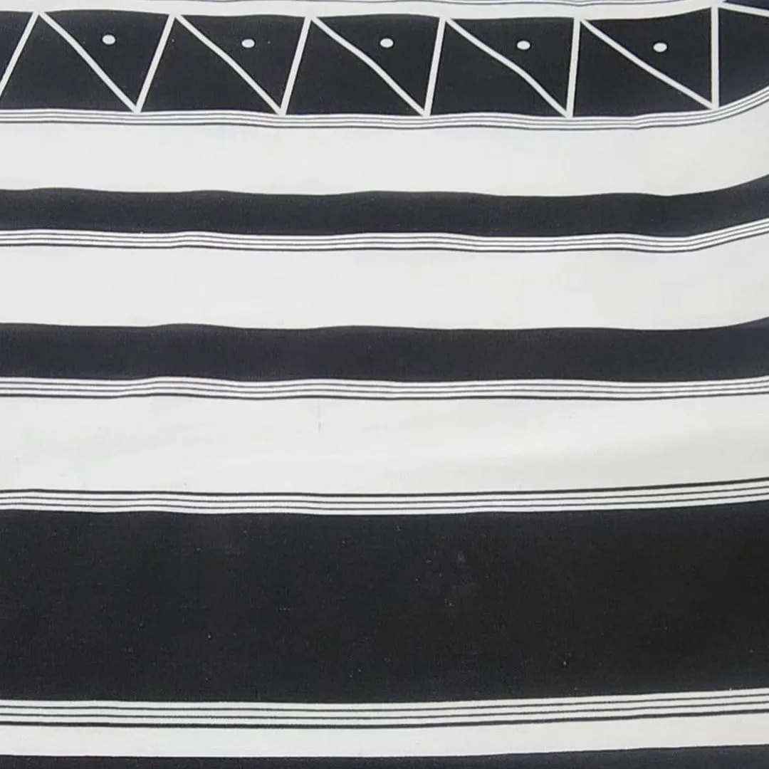 Printed Xhosa Fabric Dsn-3 150cm White