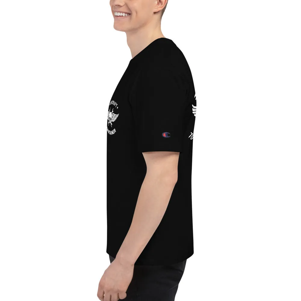 "Slowly Dying to Keep Them Flying" Champion Tee