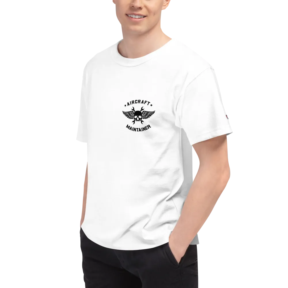 "Slowly Dying to Keep Them Flying" Champion Tee