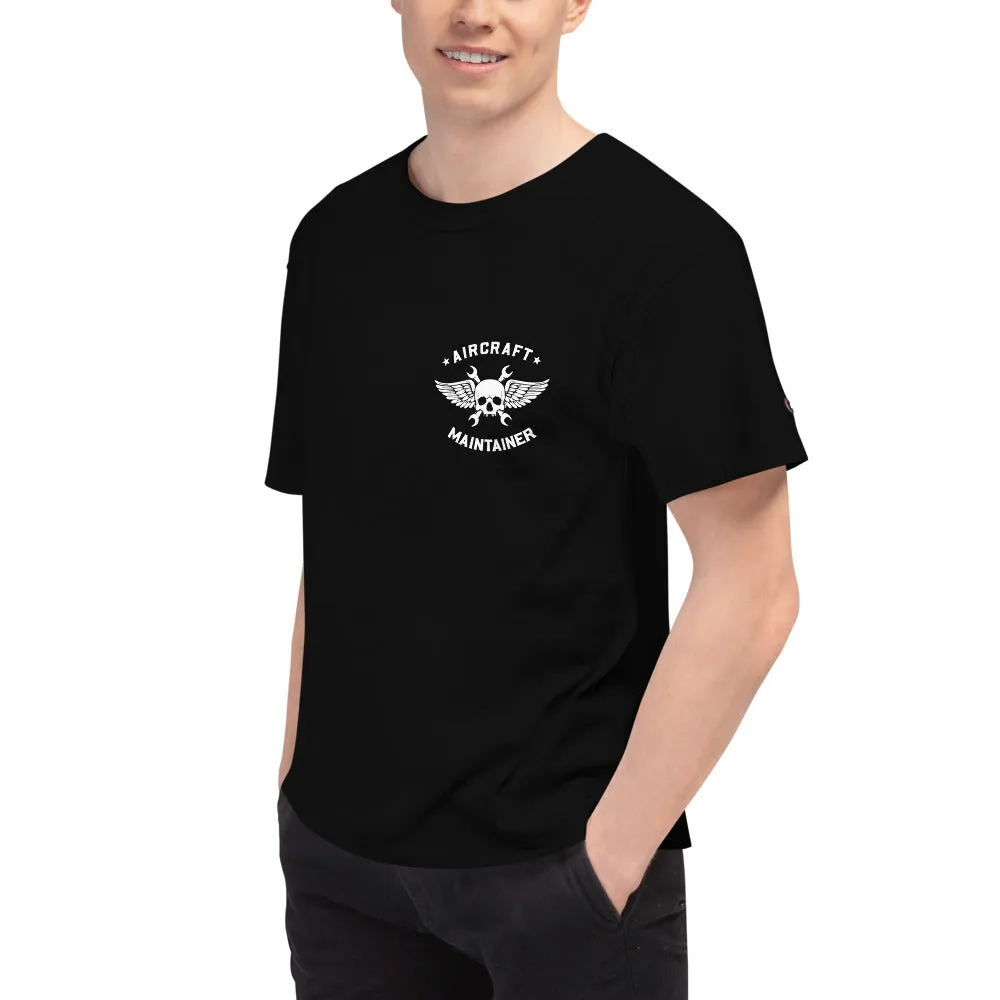 "Slowly Dying to Keep Them Flying" Champion Tee