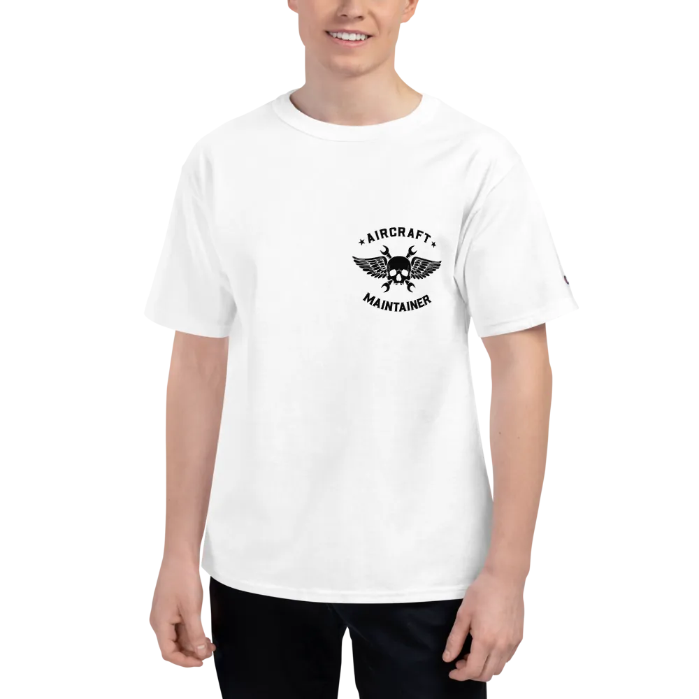 "Slowly Dying to Keep Them Flying" Champion Tee