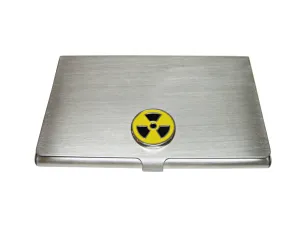 Radioactive Sign Business Card Holder
