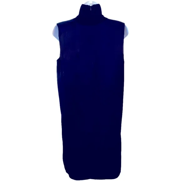 Rag &amp; Bone, Merino Wool Sleeveless Turtleneck Shift Dress