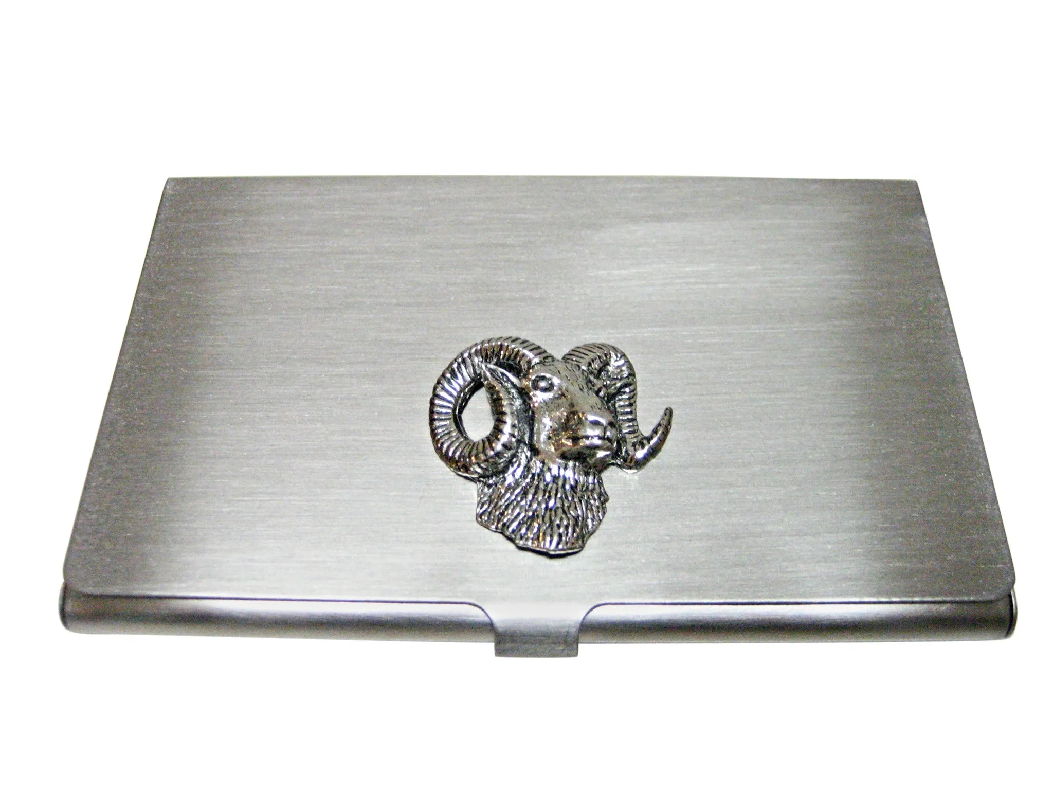 Ram Head Business Card Holder