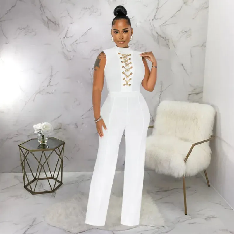 Regal Elegance Jumpsuit
