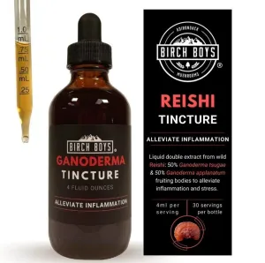 Reishi (Ganoderma) Tincture—Birch Boys