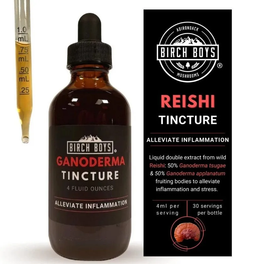 Reishi (Ganoderma) Tincture—Birch Boys