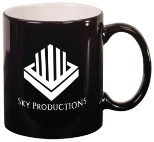 Round Ceramic Mug (11 oz)