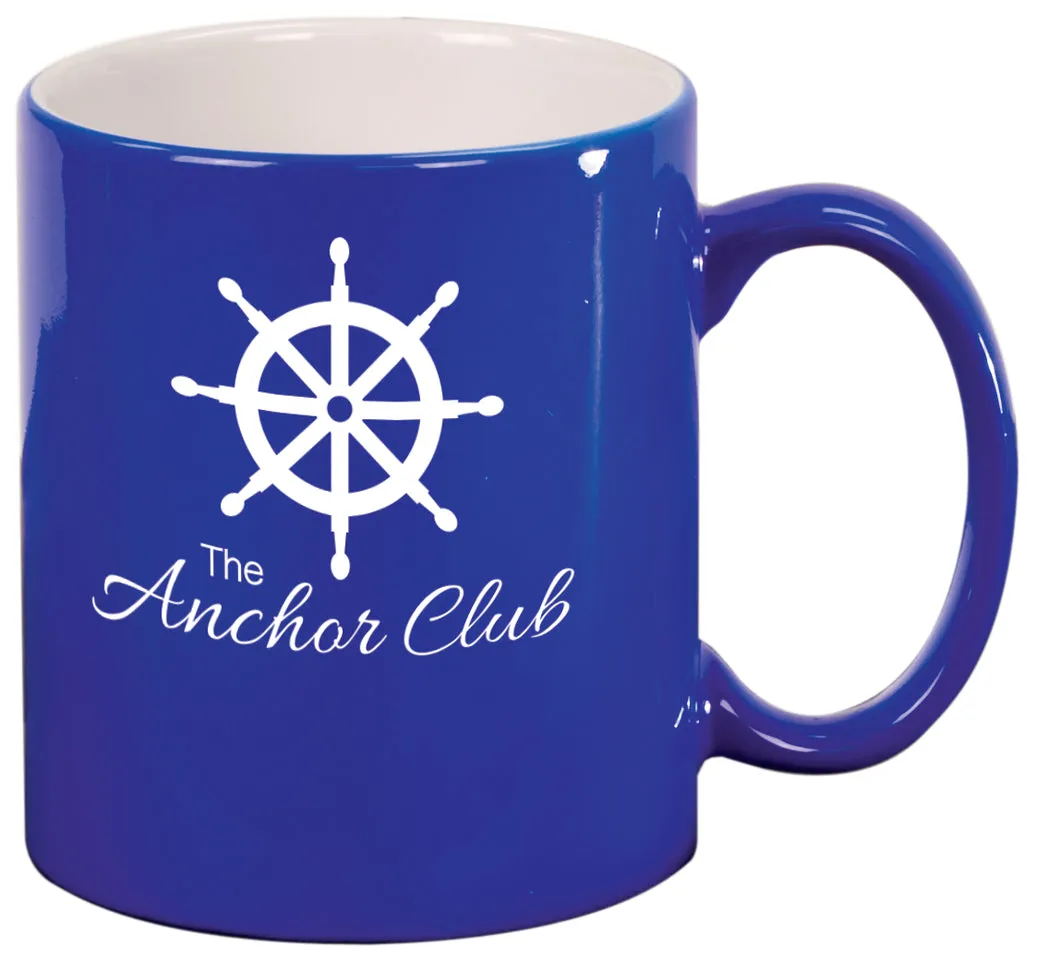 Round Ceramic Mug (11 oz)