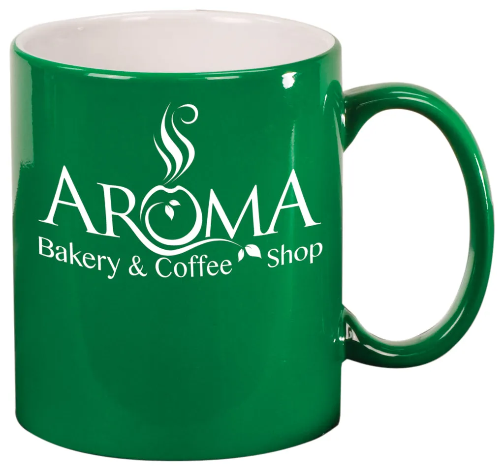 Round Ceramic Mug (11 oz)