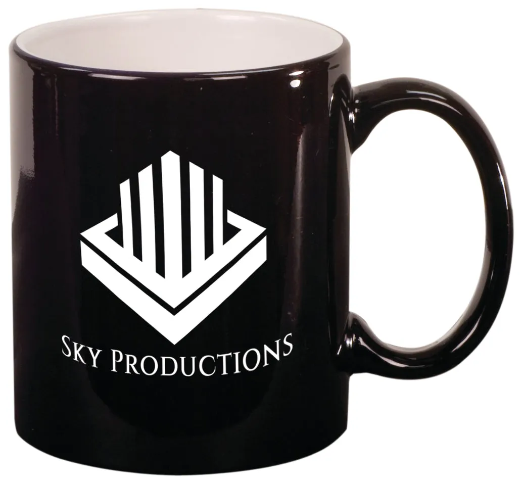 Round Ceramic Mug (11 oz)